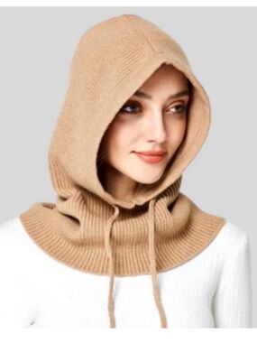 Calia By Carrie Underwood tan balaclava / snood One Size